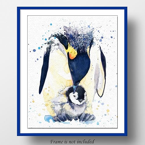 Miniatura 4 de 7Dots Art. Impresión artística de acuarela, póster de 8 x 10 pulgadas en papel grueso de acuarela para habitación de niños, dormitorio, baño.