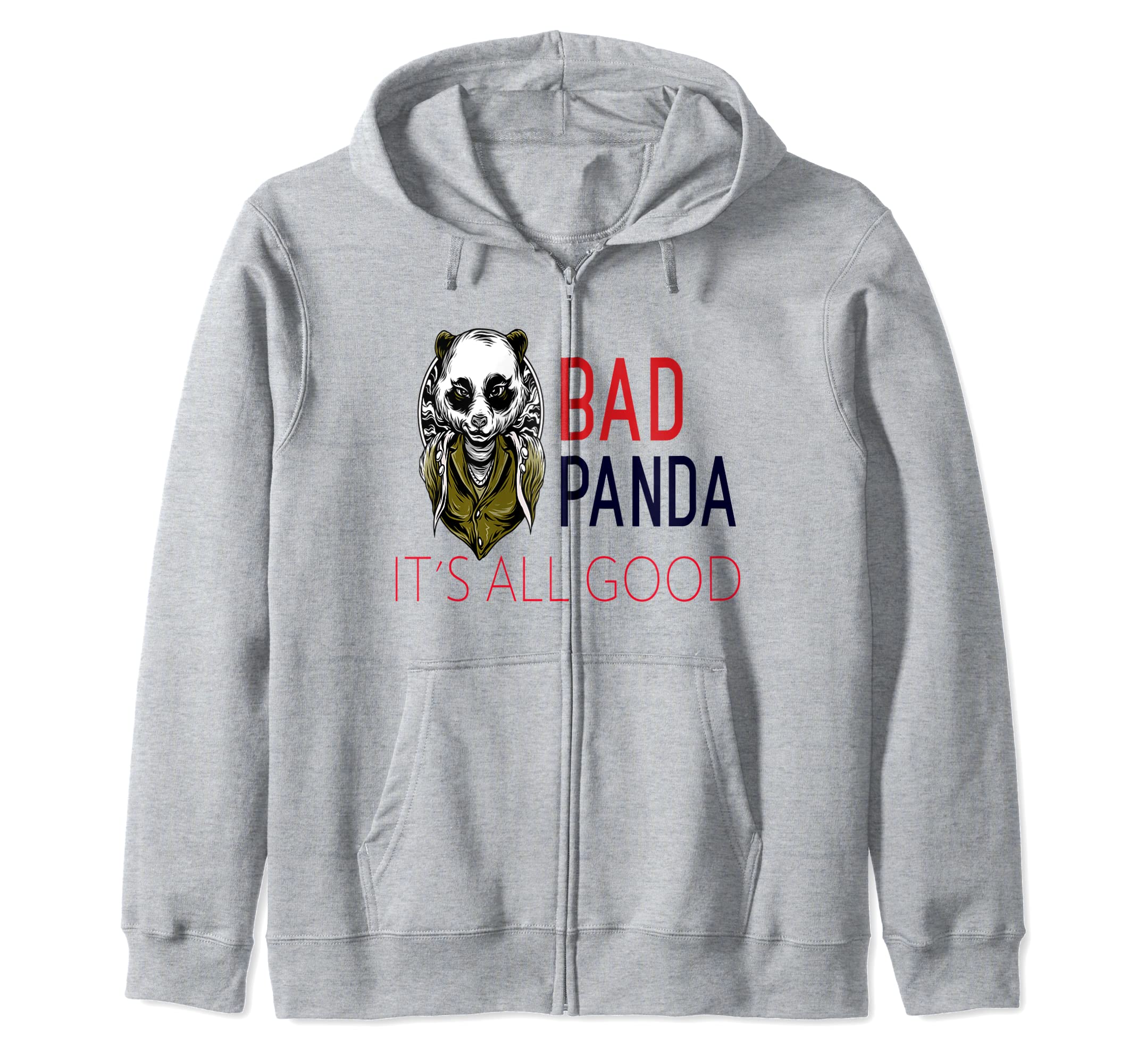 Bad Panda Zip Hoodie