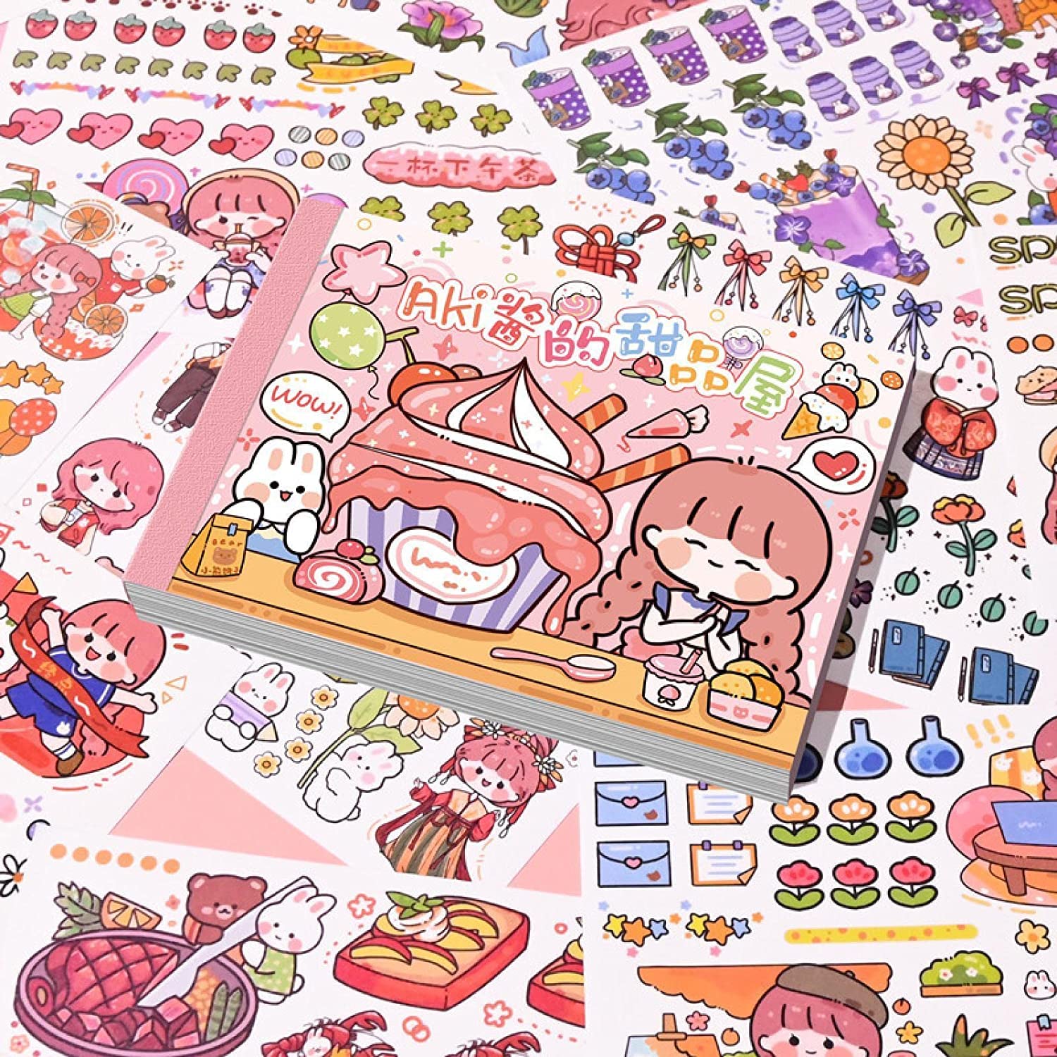 Amazon.co.jp: かわいい手帳ステッカー 手帳 ステッカー かわいい