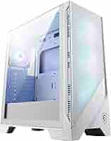 MSI MAG Forge 320R Airflow White Mid-Tower PC Case - ATX