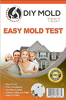 DIY Mold Test, Mold Testing Kit (3 Tests). Lab Analysis and Expert Consultation Included