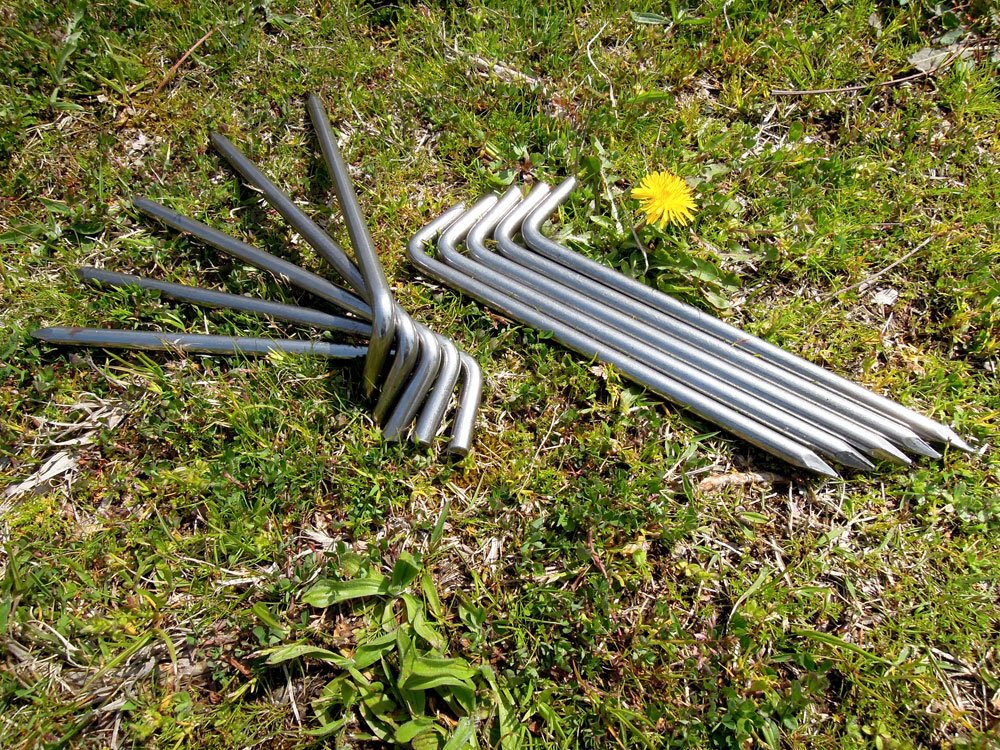 Amazon.co.jp: ペグピンPro φ9㎜ L=200㎜ 10本 アンカーピン