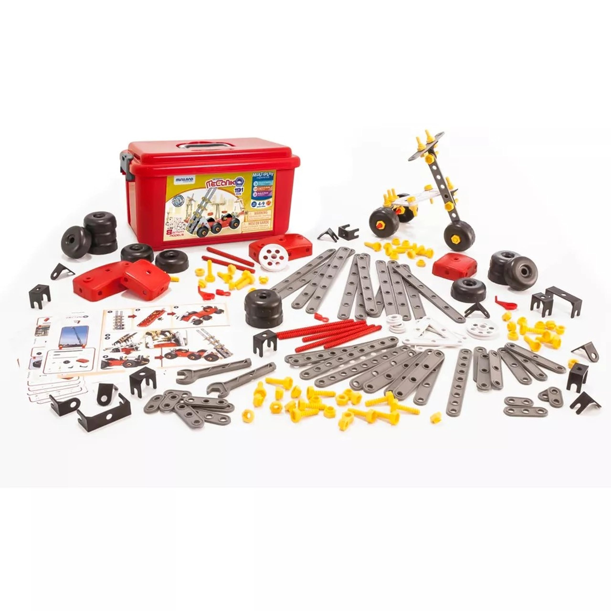 Miniland - Mecaniko Activity, Juego de construcción (191 PC)