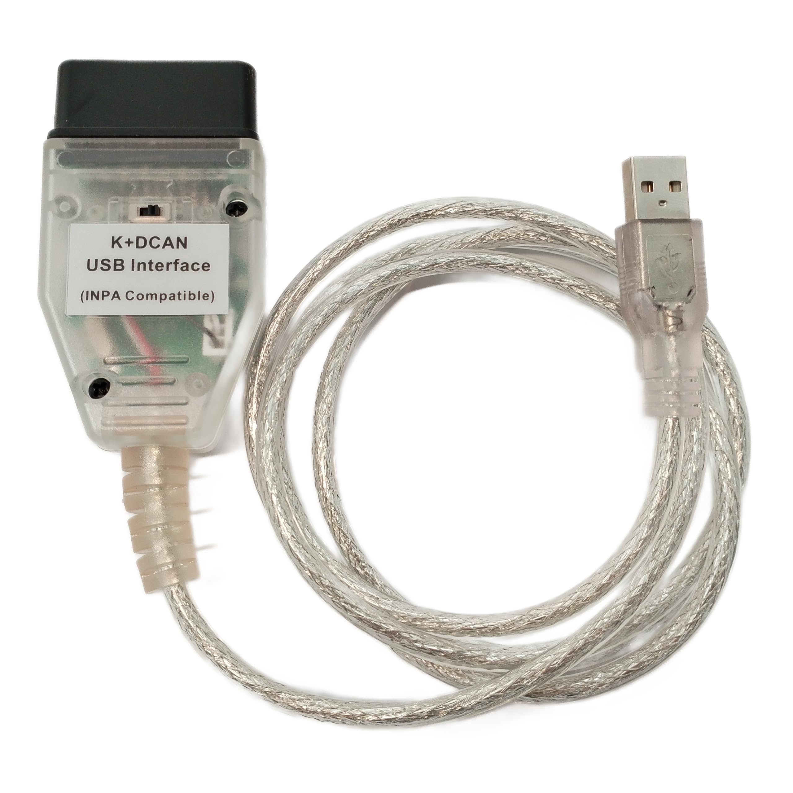 K+CAN K+DCAN Ediabas samochodowy kabel diagnostyczny OBD interfejs USB z przełącznikiem do programowania FT232RL NCS Expert Coding Tool32