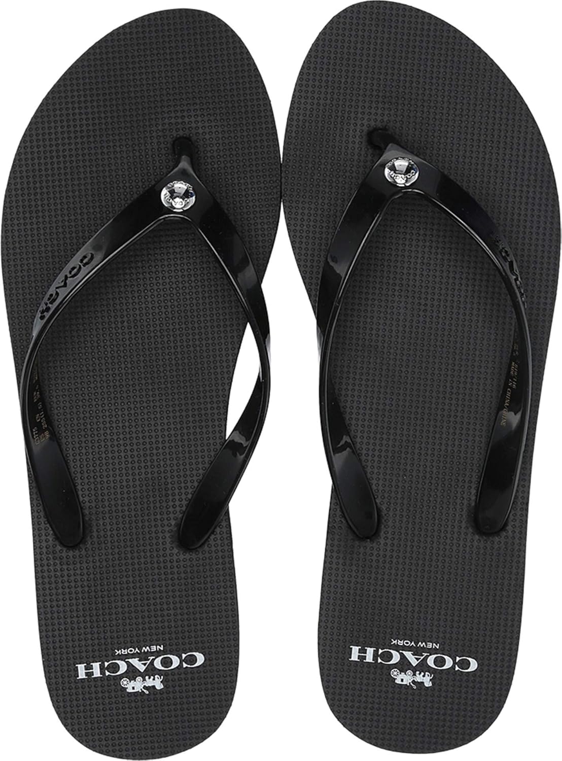 COACH FlipFlop Black 8 FlipFlops