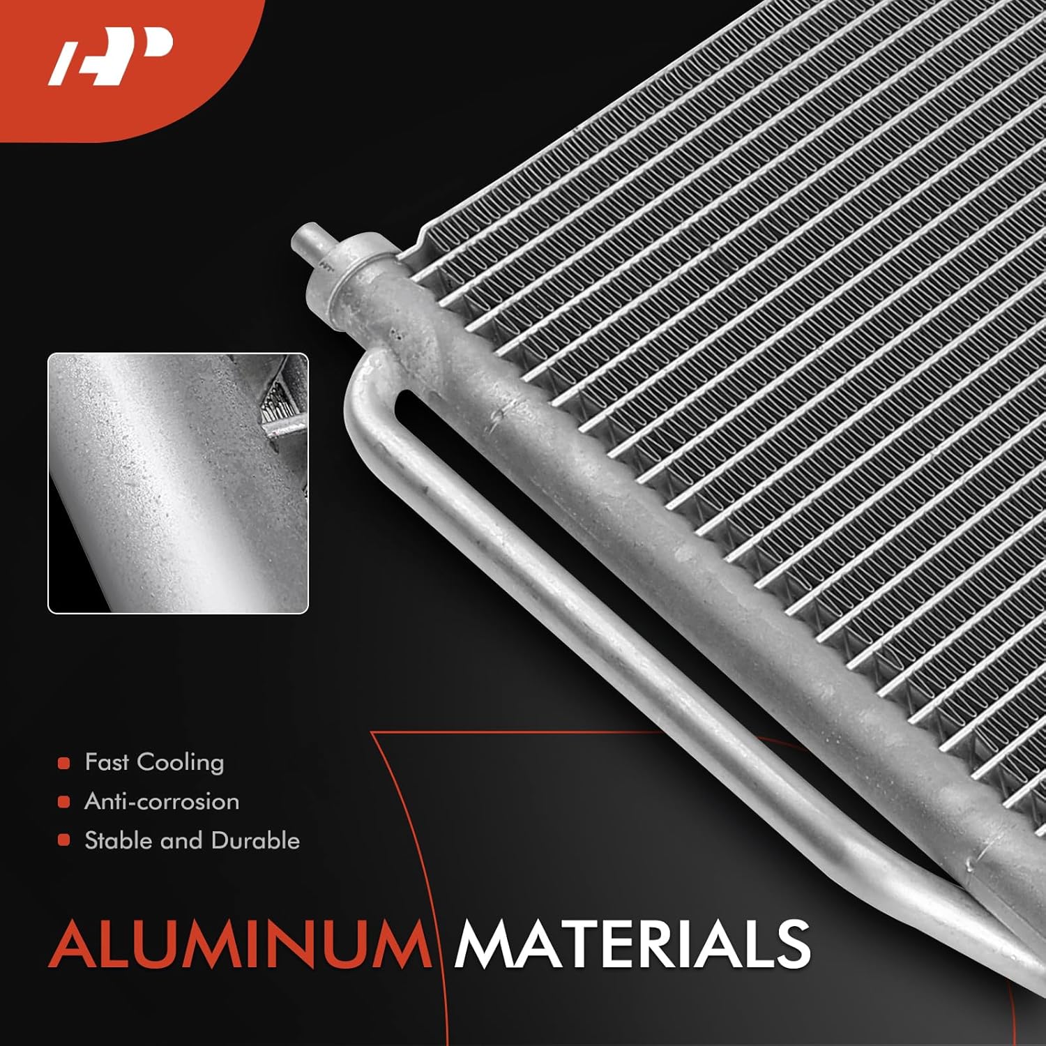A-Premium Air Conditioning A/C Condenser Compatible with Ford Explorer 1996-2001, Ranger 2000-2011 & Mazda B4000 1998-2010 & Mercury Mountaineer 1997-2001, Replace# 6L5Z19712CB