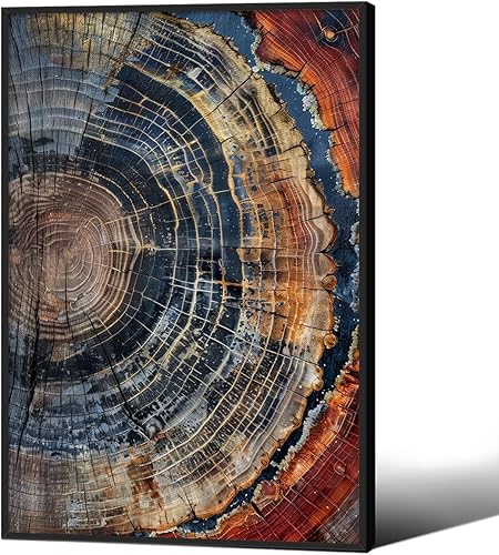 Miniatura 59 de Medpol Lienzo retro rojo abstracto de ojos para pared, póster hippie trippy, citas de afirmación, decoración de pared de los años 60 y 70,