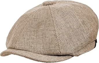 Meioro Herren Newsboy Hut Flache Kappe Ivy Baumwolle Verstellbare Taxifahrer Hüte Gatsby Irish Jagd Beret Caps