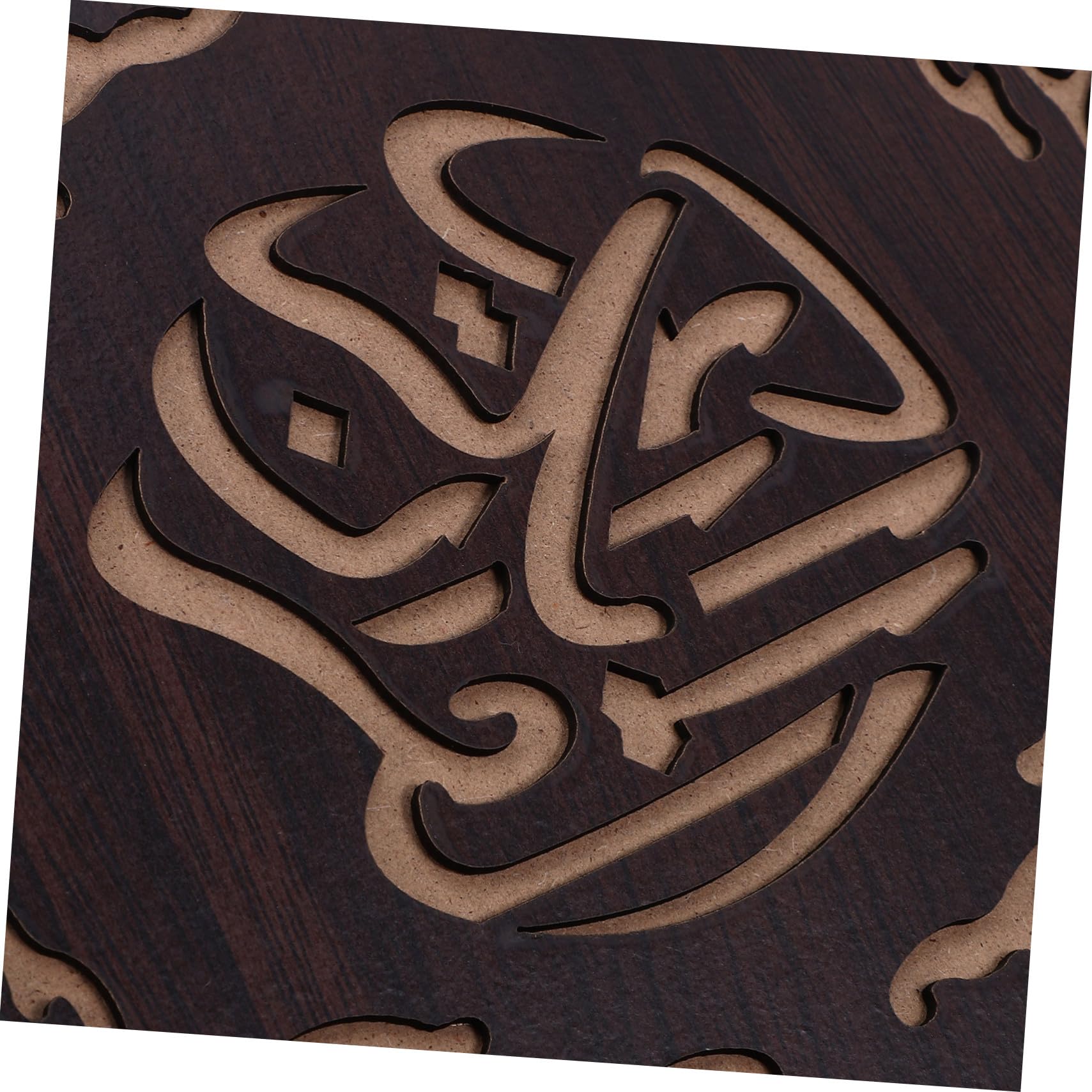 WOONEKY Supporto Libro Corano in Legno Pieghevole con Angoli Regolabili Porta Sacre Scritture Islamiche e Bibbia Organizer da Tavolo per Preghiera e Lettura Mensola Decorativa