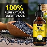 Vista 6 de Aceite de semilla negra orgánico prensado en frío 2% timoquinona, aceite de semilla negra natural, 100% aceite turco de nigella sativa súper