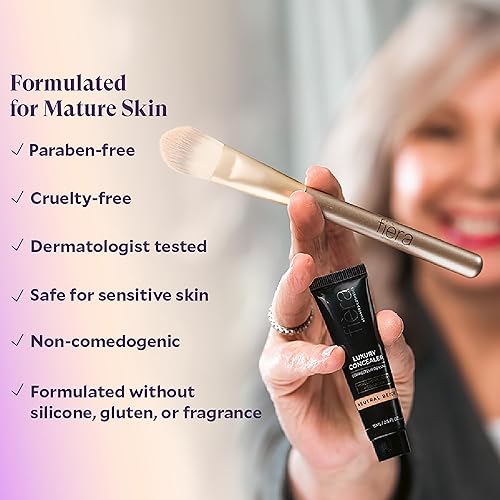 Miniatura 9 de Fièra Corrector de lujo con antienvejecimiento  Cobertura durante todo el día para ojeras, líneas finas, arrugas y manchas  ArenaSable, 0.5 onzas