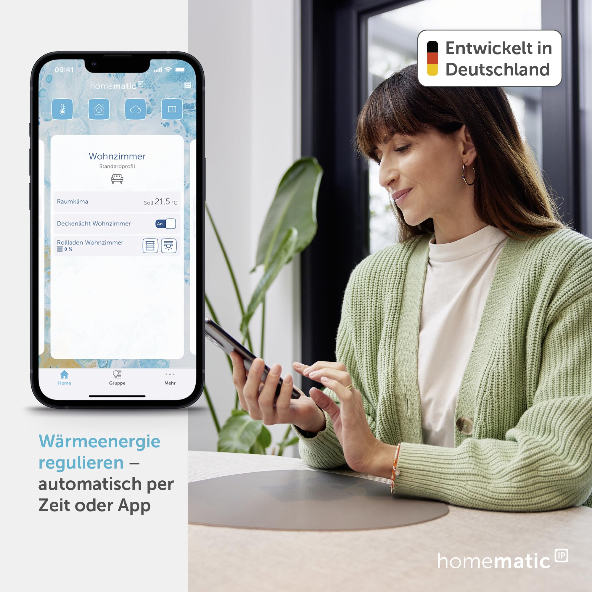 Homematic IP Schaltaktor für Heizungsanlagen – 2-Fach, 3680 W, 230 V, 150842A0