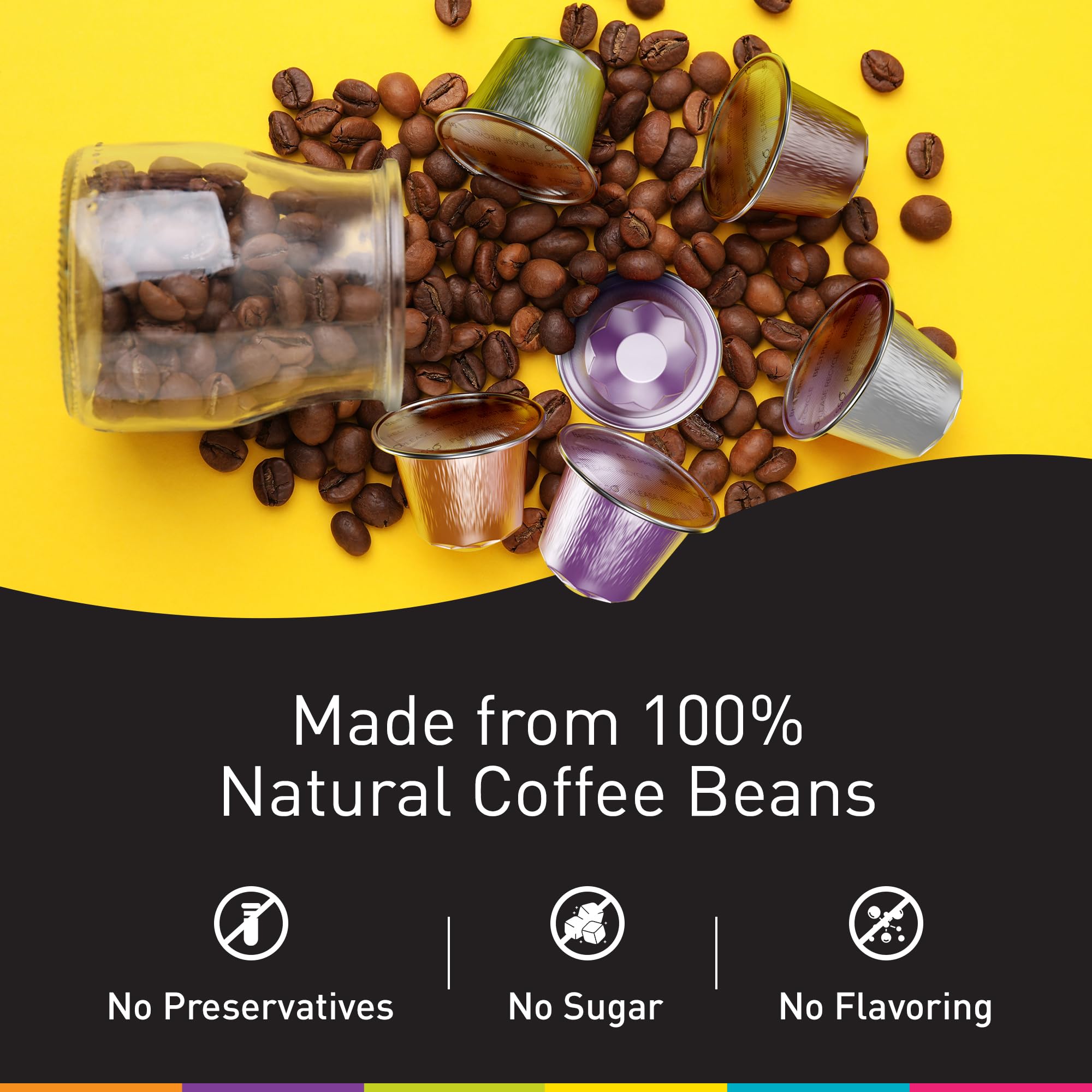 Bestpresso Café para máquina original Nespresso, 120 cápsulas certificadas, mezcla de arábica expreso auténtico (intensidad ligera), cápsulas compatibles con Nespresso Original