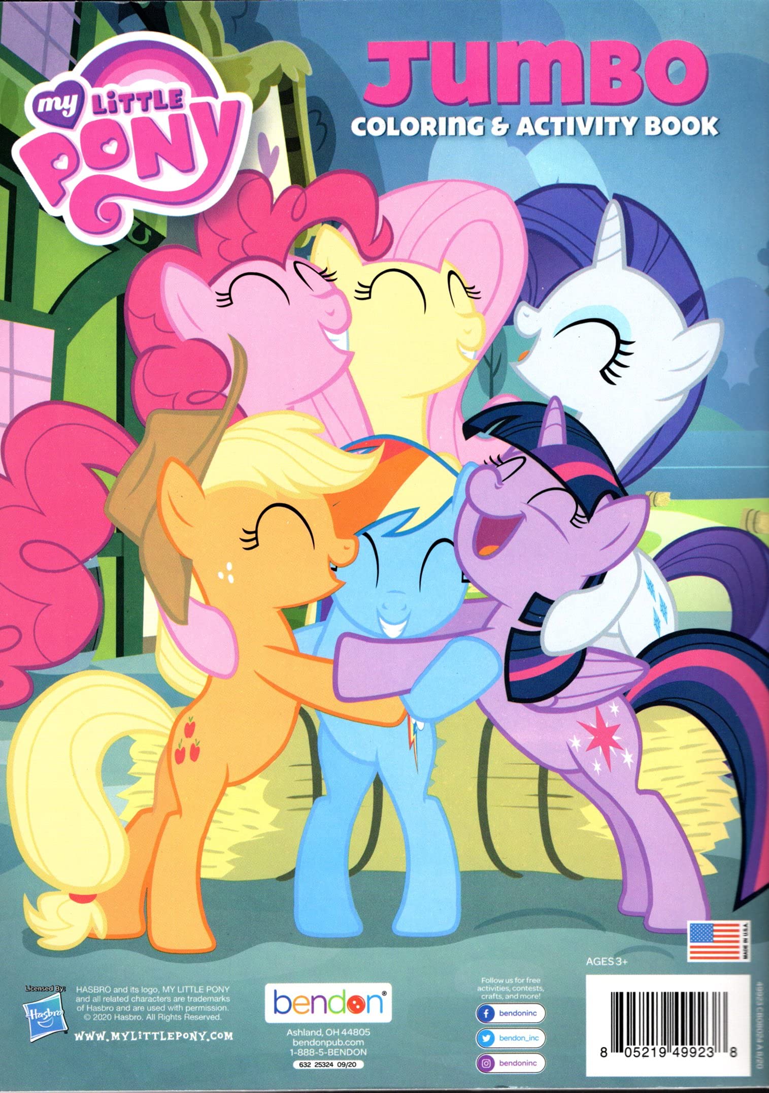 Snapklik.com : My Little Pony - Smile Every Pony - Jumbo Coloring ...
