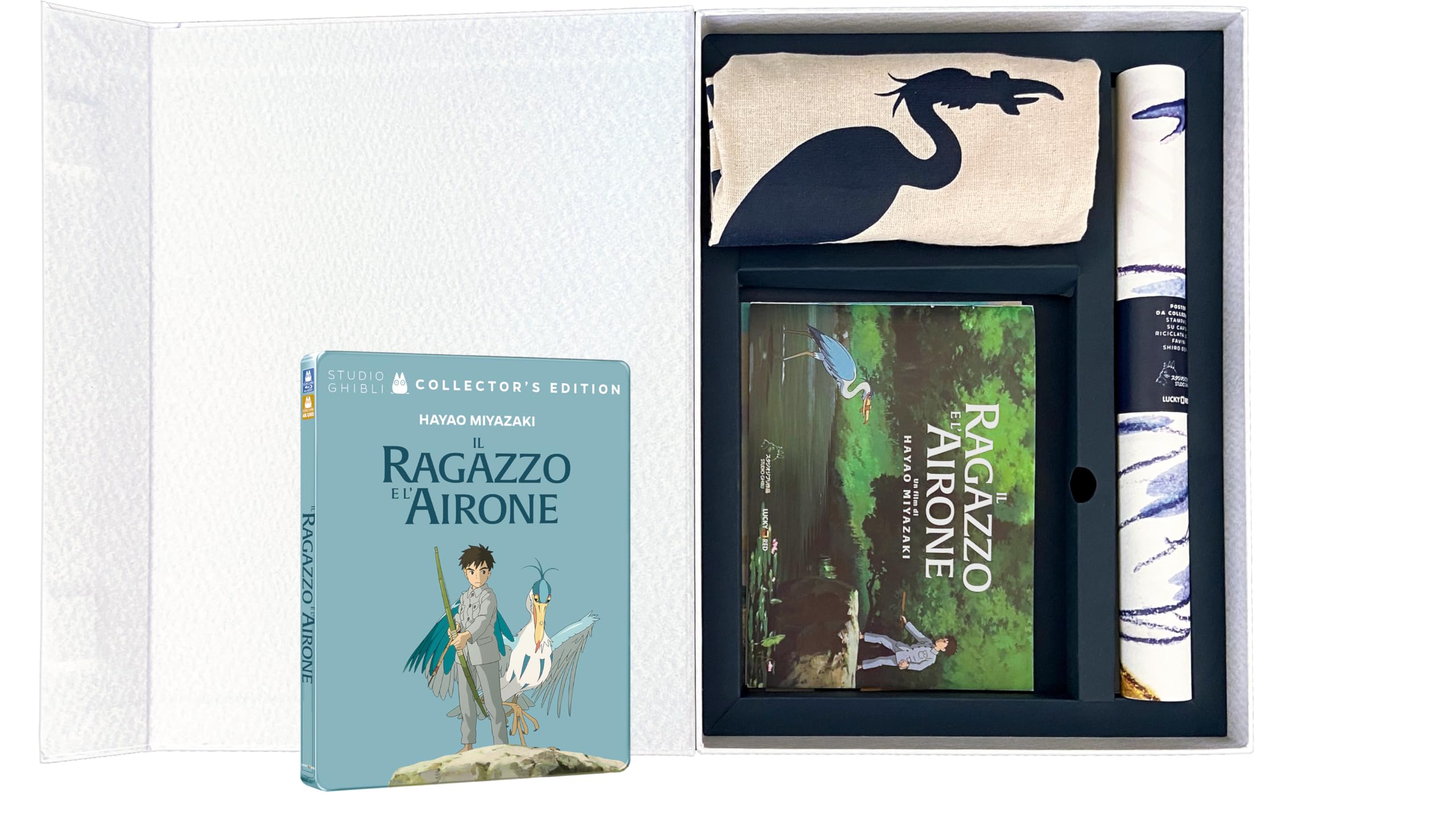 Il Ragazzo E L'Airone (Collector's Edition 4K UHD + Blu-ray + booklet + gifts)