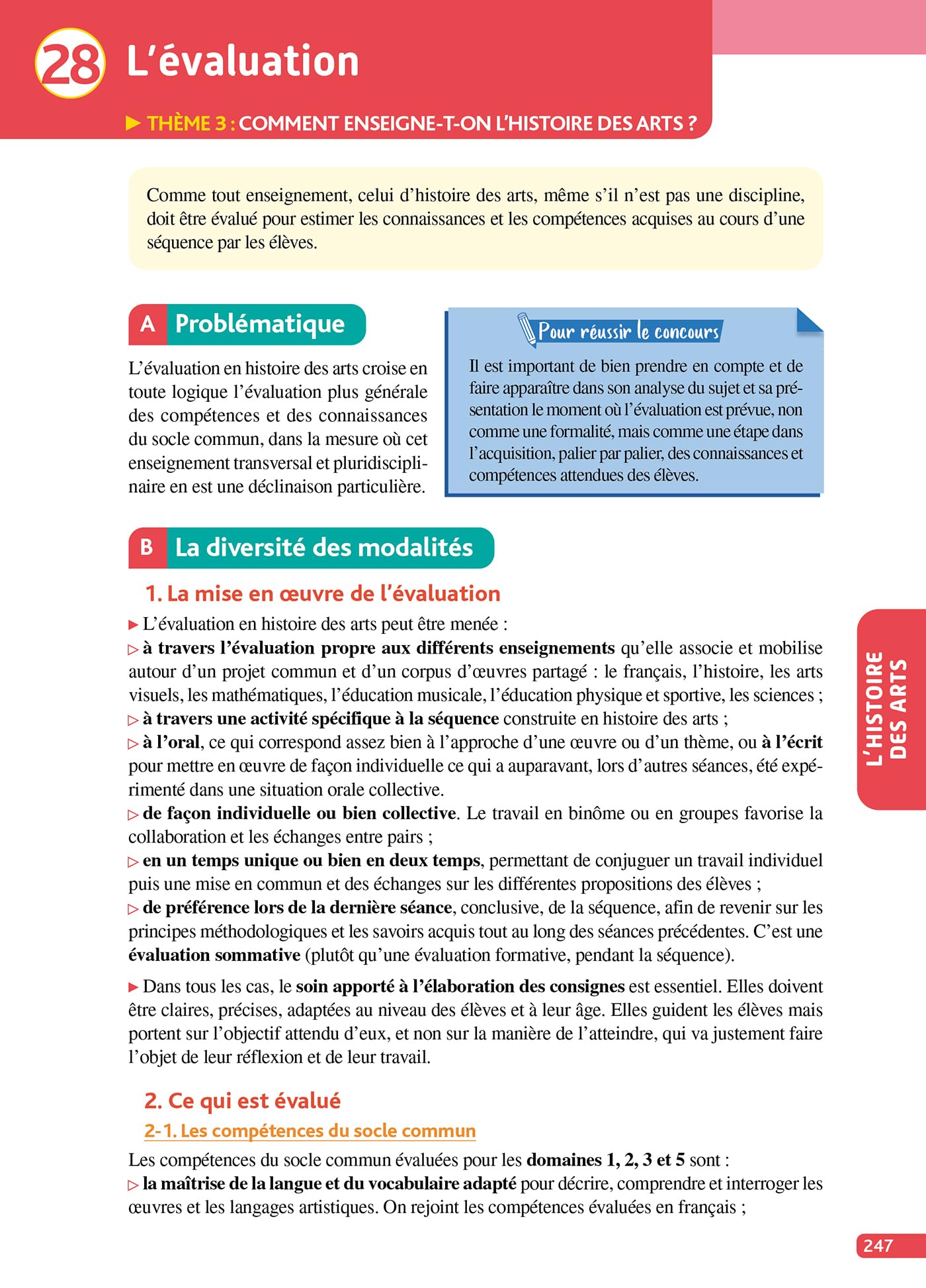Objectif CRPE 2026-2027 - Arts - épreuve écrite d'admissibilité