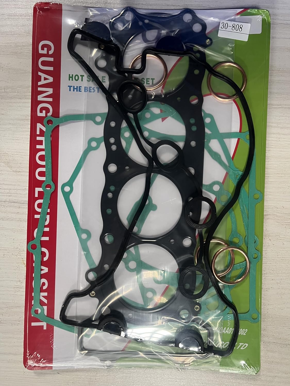 Motorcycle Engine Top and End Cylinder Crankcase Repair Gasket Set Apply to CBR900RR 1992-1999 CBR919RR 1996-1999 Fireblade