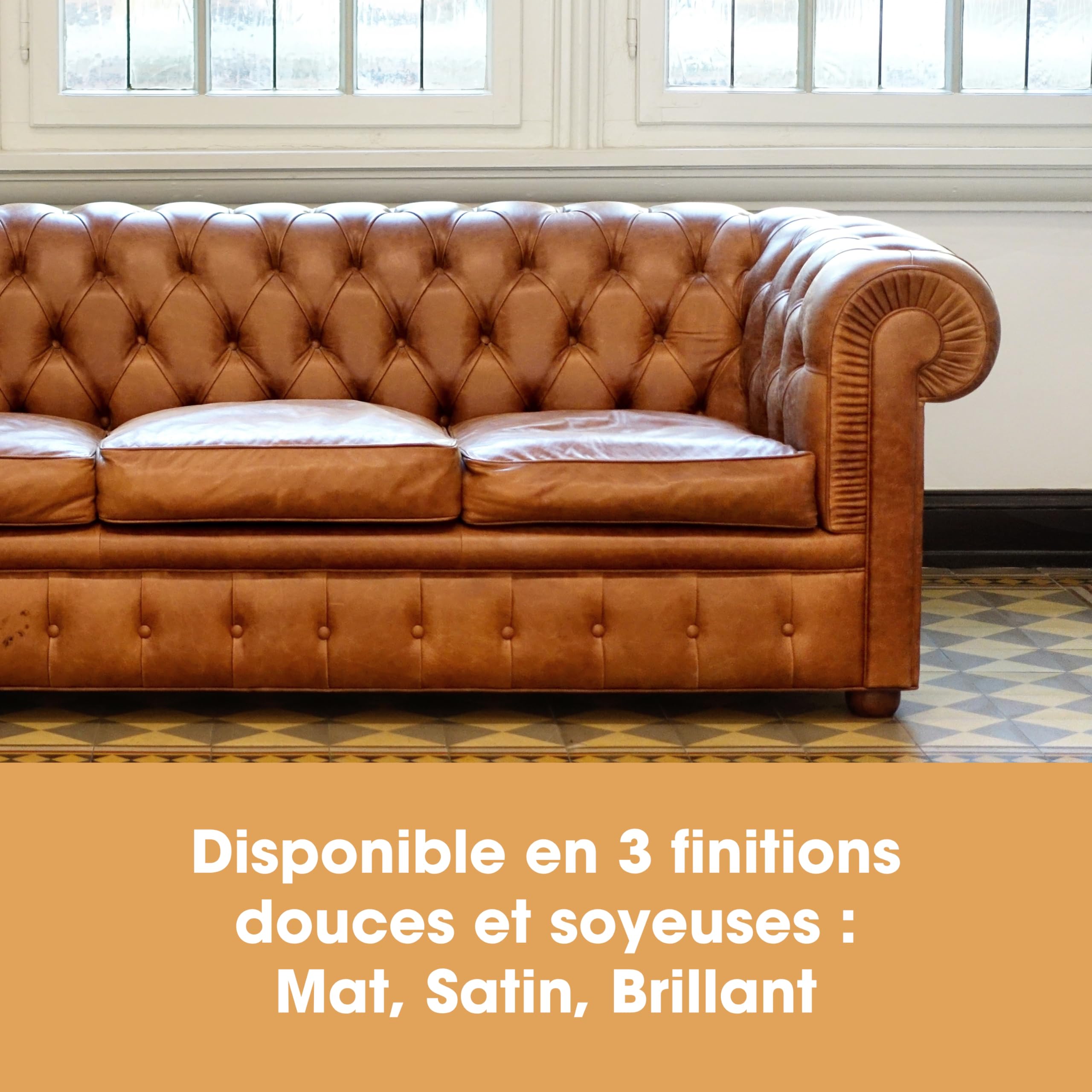 Mastic Pour Cuir – 250 Ml, Finition Mate. Convient Pour Les Canapés En Cuir, Les Intérieurs De Voiture, Les Sacs à Main, Les Meubles Et Plus Encore