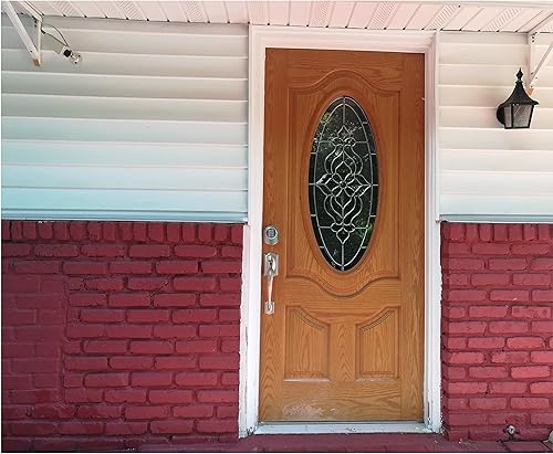 Miniatura 5 de Pomo de puerta con teclado electrónico SoHo Mill y juego de cerradura con llave mecánica de respaldo (cerradura de cierre de resorte no cerrojo de