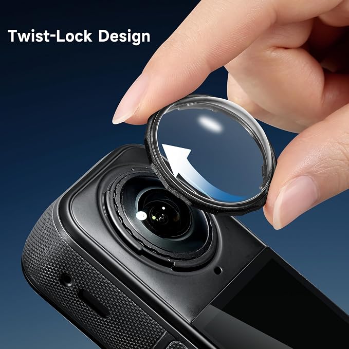 Protector de lente para Insta360 X5, 2 piezas miniatura 5