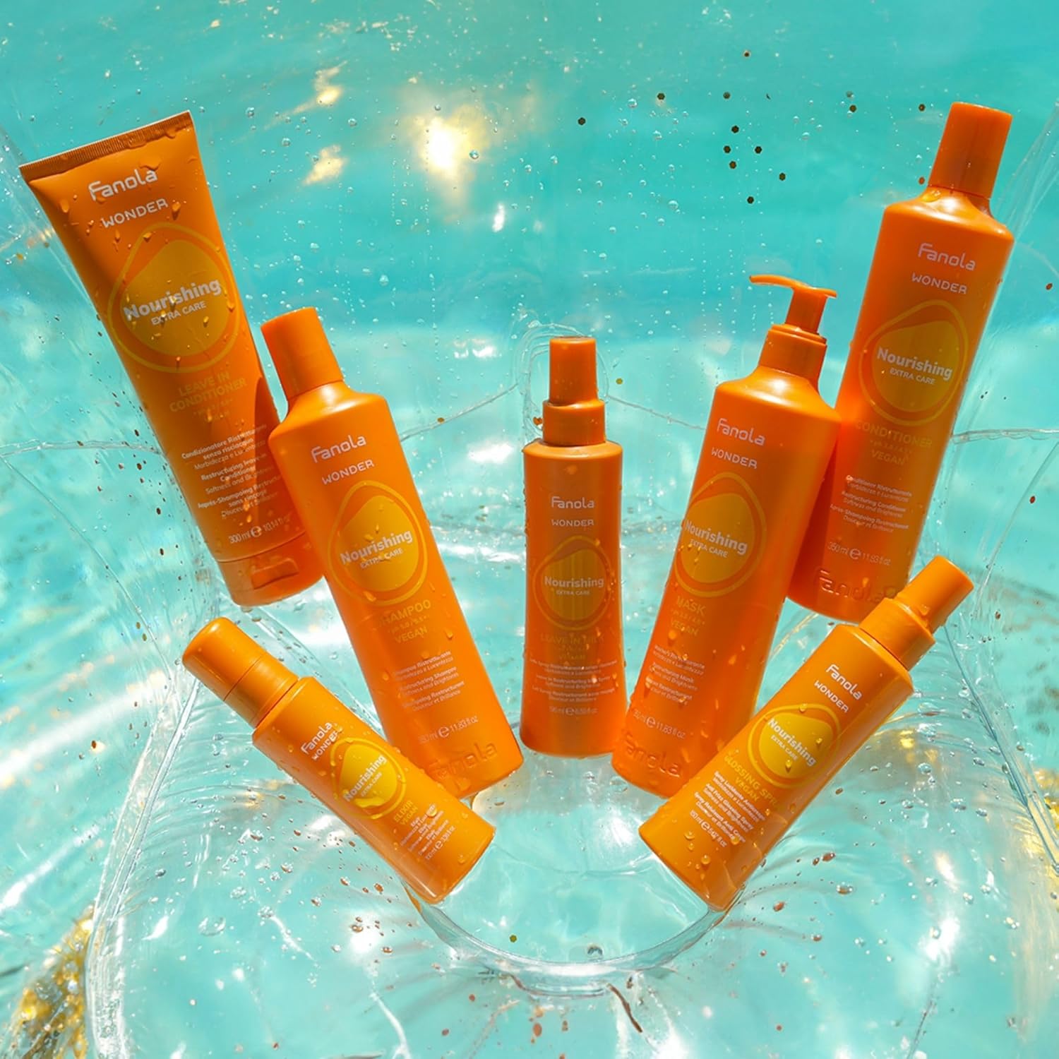 Fanola Nourishing Wonder Restructuring Hair Mask - Deep Conditioning Hair Mask & Weekly Treatment for Dry, Frizzy, Treated or Damaged Strands - Hydrating & Moisturizing Weekly Formula (33.8 oz) - Image 3