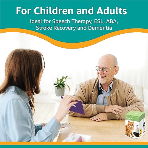 Miniatura 6 de Picture My Picture Juego de tarjetas flash de sustantivos – Herramienta de terapia del habla para vocabulario, comunicación y pensamiento,