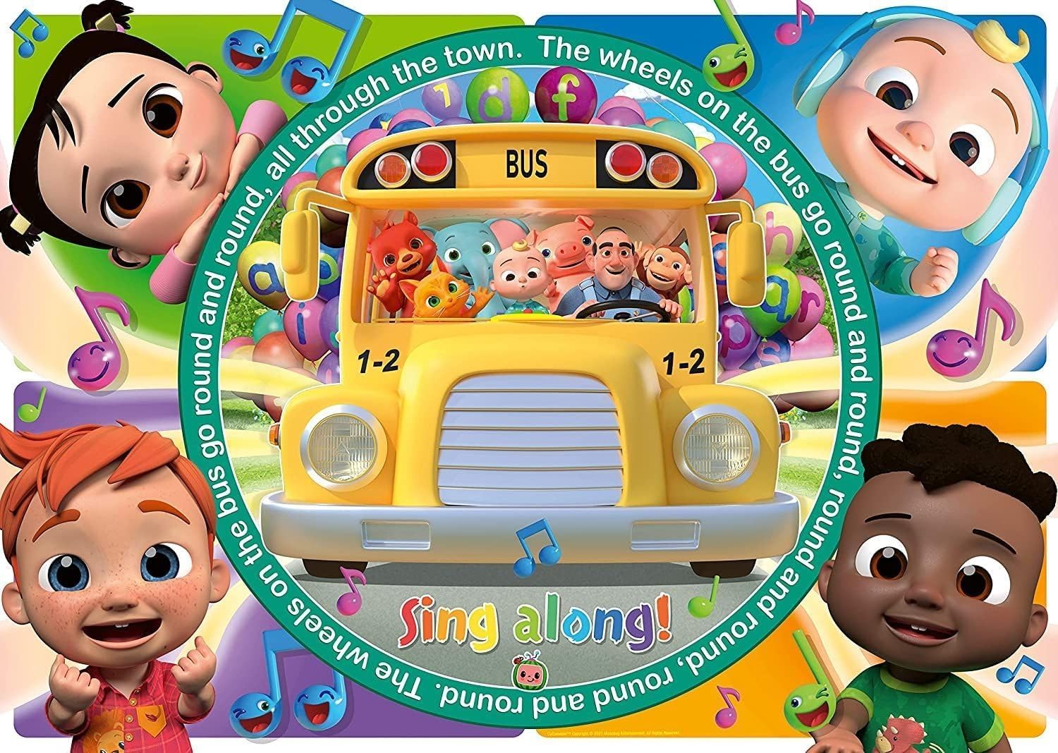 Ravensburger - Puzzle Cocomelon, Collezione Giant Pavimento, Idea Regalo per Bambini 3+ Anni, Gioco Educativo e Stimolante, 24 Pezzi Giganti, 70x50 cm