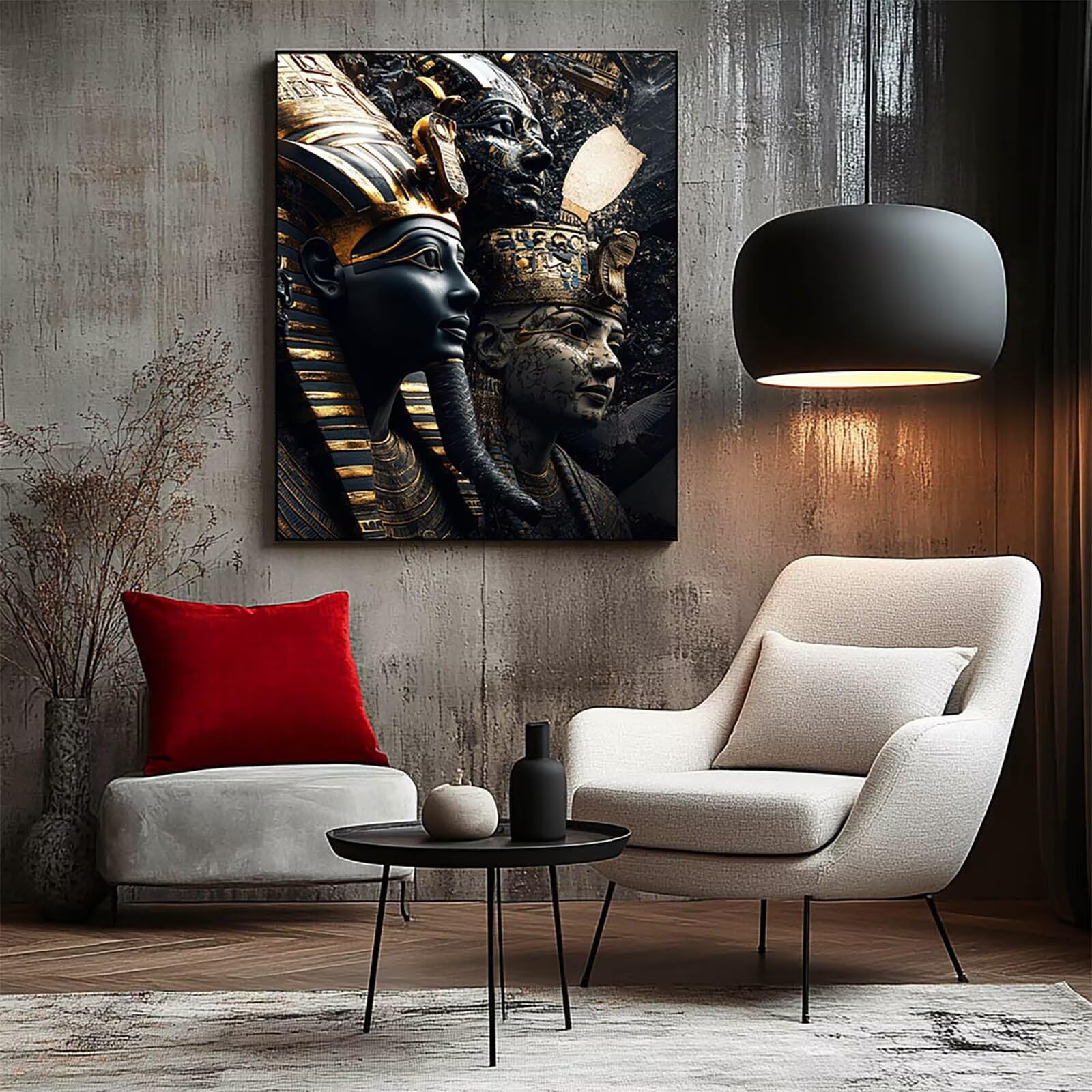 Malowanie po numerach dla dorosłych Egipt DIY obrazy dekoracja salonu nowoczesny egipski faraon zdjęcia do malowania według numerów dzieci 70 x 95 cm, zestaw dla dorosłych do własnoręcznego wykonania