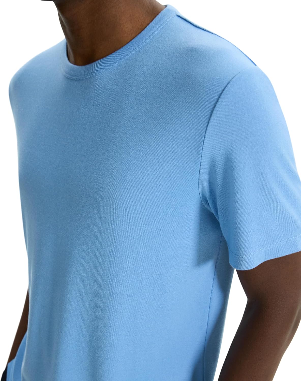 Theory Mens Essential Tee in Anenome Milano - Image 2