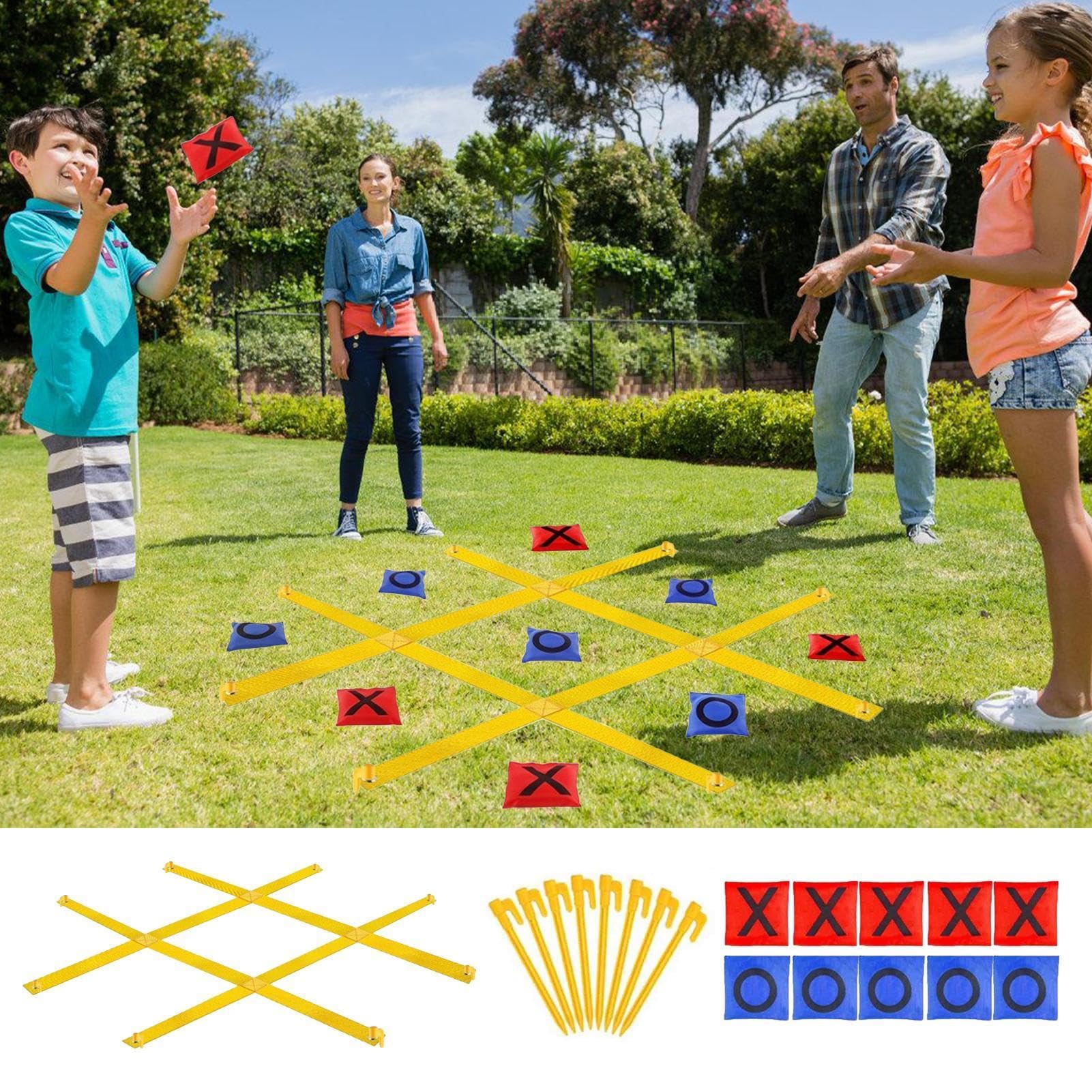 Juego De Lanzamiento De Saquitos Juguetes Interactivos Grandes Portátiles Y | Juego Gigante de Patio Para Piscina Jardín Exterior Picnic Cumpleaños