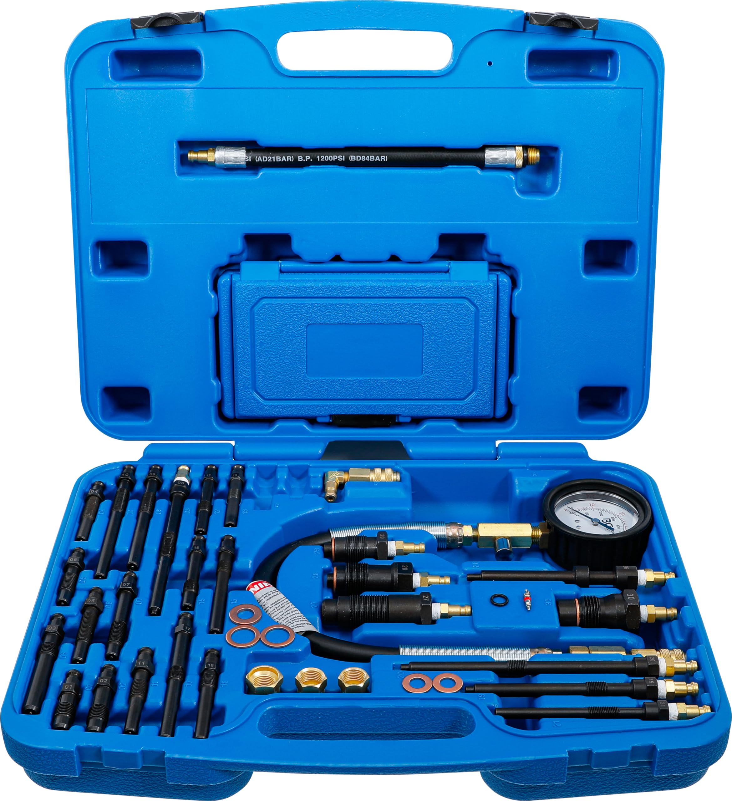 BGS 8400 | Set tester compressione per motori a benzina e diesel