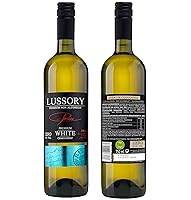 Vista 5 de Lussory Alcohol Chardonnay Premium eliminado 0.0% vino blanco desalcoholizado sin alcohol de España, bajo en calorías, bajo azúcar, certificado