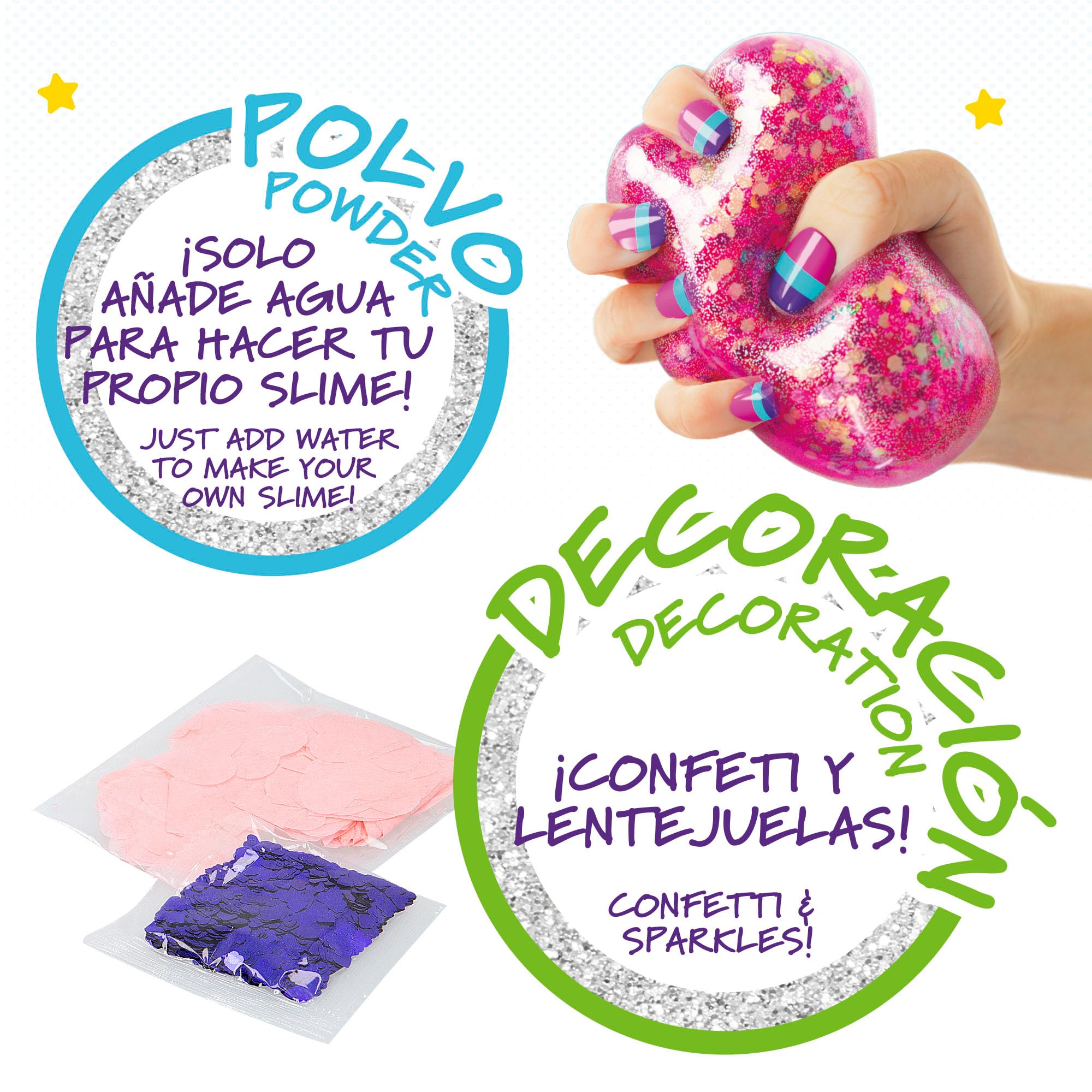 Doctor Squish 48086 Zestaw Przeładuj fabrykę piłek Squishy Antystresowe, Piłki Przeciwstresowe, Zabawki Squishies, Prezent dla dzieci