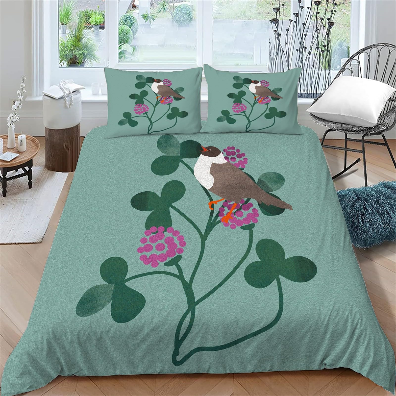 Housse de couette super doux 220x240 cm confortable et respirant