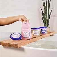 Vista 6 de Dr Teal's Exfoliante corporal de azúcar de karité, manteca de karité con aceite de almendras y aceites esenciales, 19 onzas (paquete de 3)