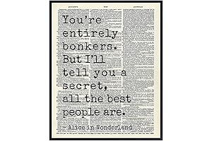 Alice in Wonderland Water Bottle