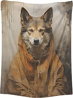 CAPITUNEISKINEPA Huskita Dog Blanket Gift Cute Blanket Big Soft Blanket 60