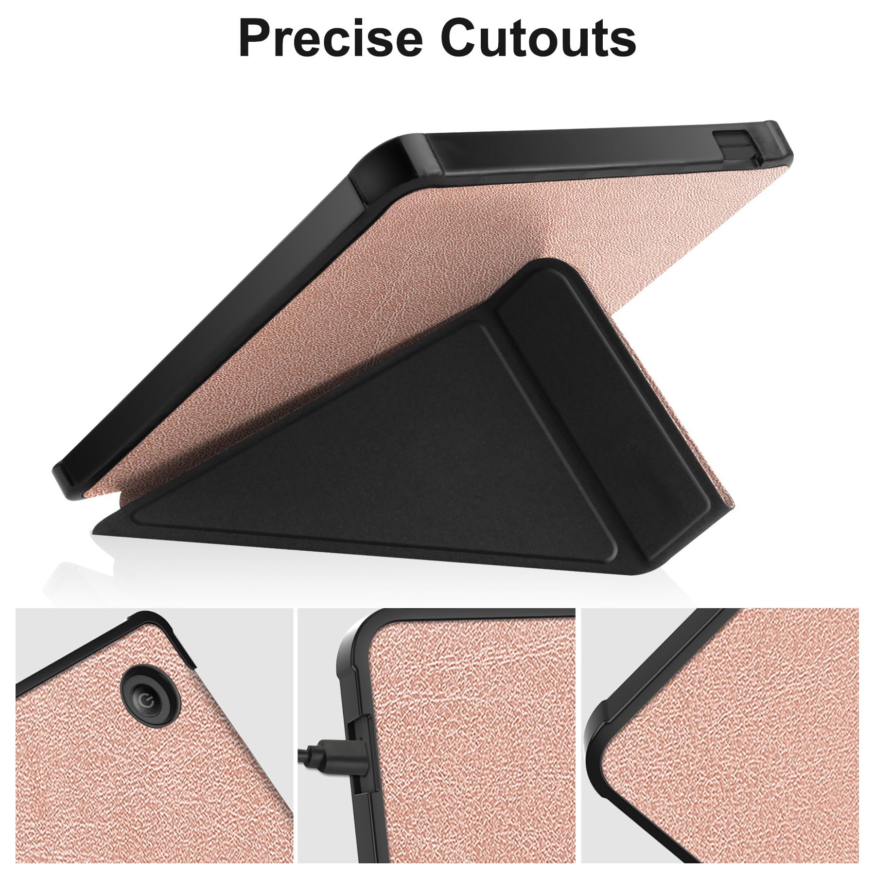 Hoesje voor Kobo Libra Kleur 7 inch 2024 Release eReader Lederen Case voor Kobo Weegschaal Kleur Smart Slim Lichtgewicht Premium TPU Lederen Cover met Auto Sleep/Wake voor Kobo Libra Kleur Cover