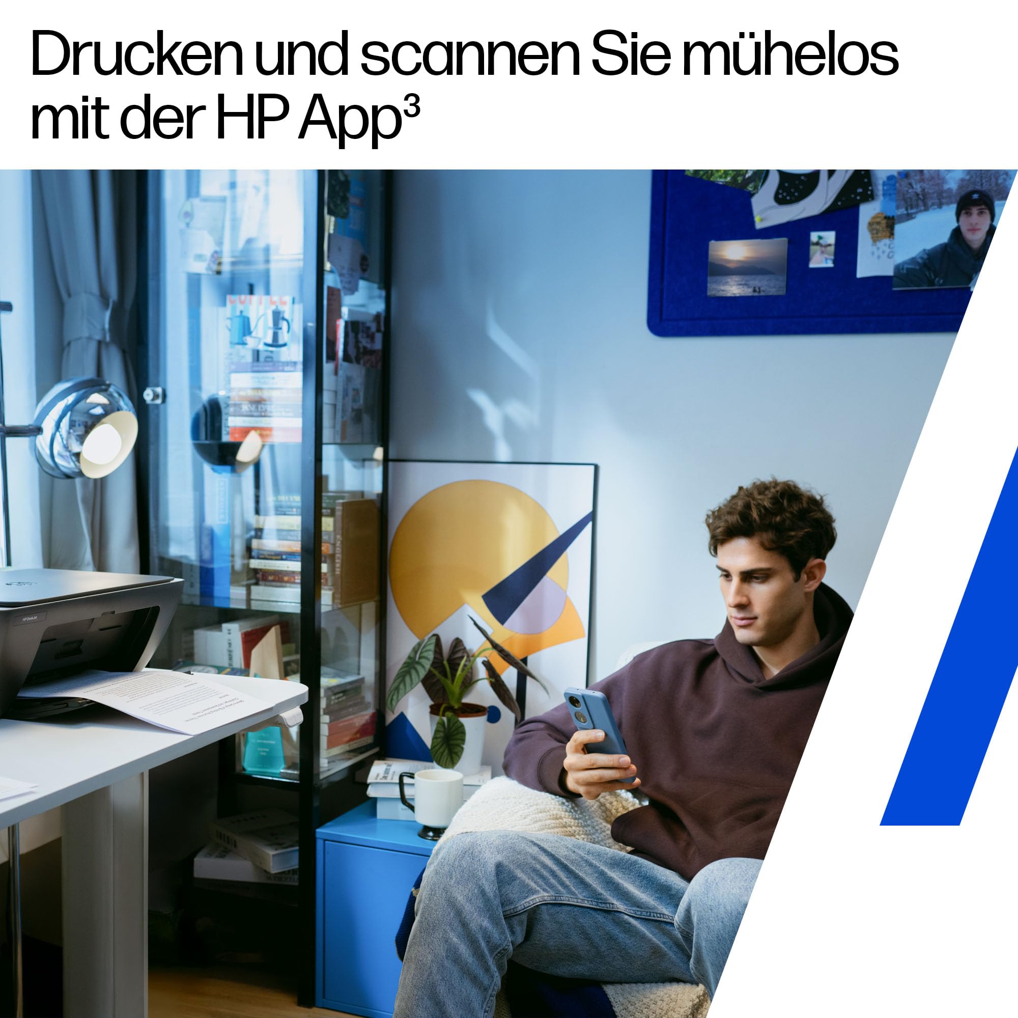 HP DeskJet 2920 Multifunktionsdrucker, Drucker, Scanner, Kopierer, WLAN, USB 2.0