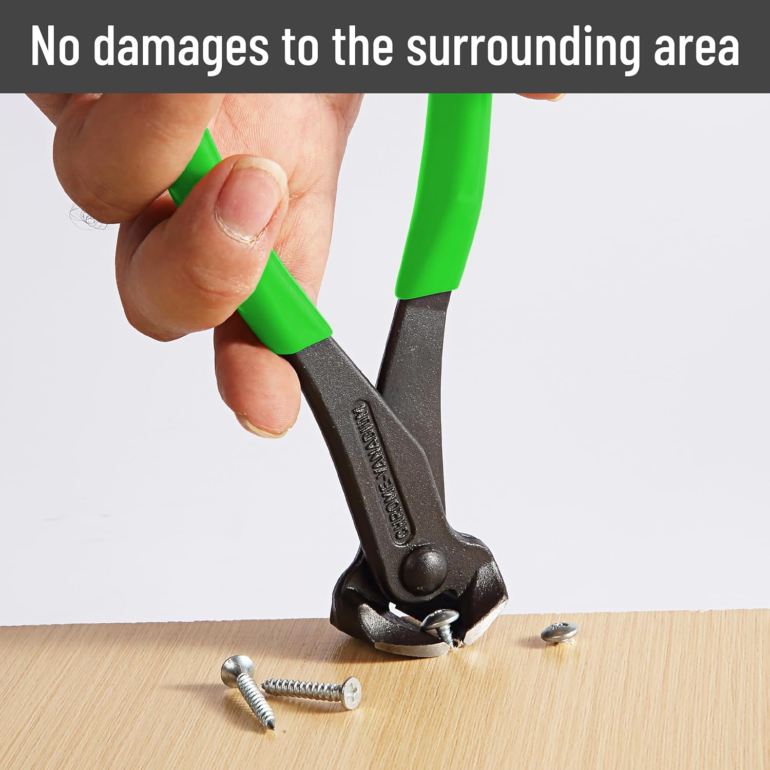 Bates- Nail Puller, 7 Inch, 2 Pack, Green and Blue, Nail Remover Tool, Cutting Pliers, Carpenter Tools, Staple Puller, End Cutting Pliers