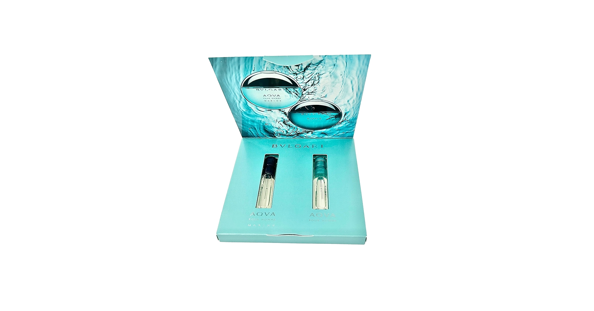 Amazon.com : BVLGARI AQVA Pour Homme Men Sample EDT 1.5 ml
