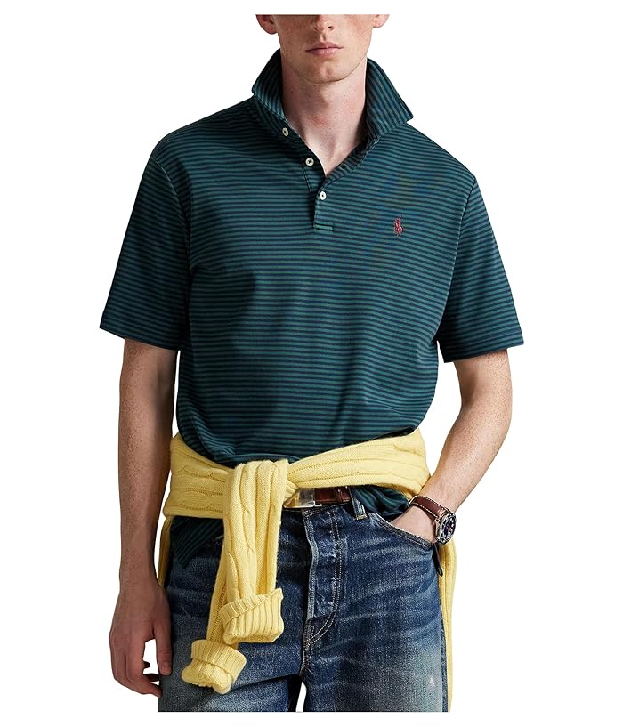 ポロラルフローレン Classic Fit Mesh Graphic Polo Shirt | Ralph Lauren