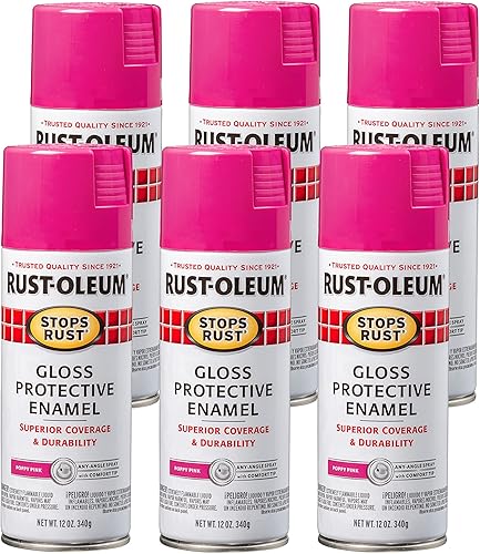Vista 52 de Rust-Oleum 7776830 - Pintura en aerosol para prevención del óxido, 12 onzas, negro plano