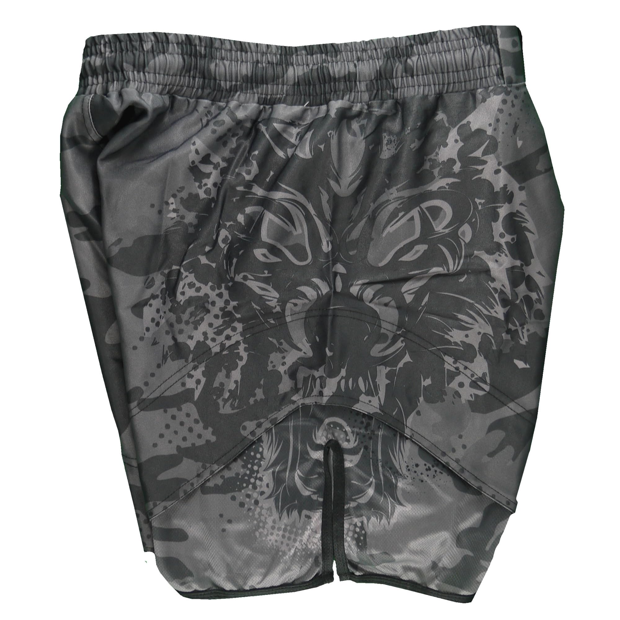 Hybrid Training Shorts Predatex - MMA Grappling Kampfsport Fitness Martial Arts Fight Hose im Camo Style
