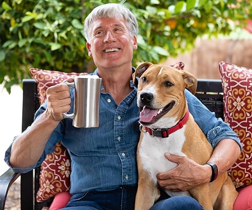 Miniatura 7 de Real Deal Steel Paquete para amantes de la cerveza 4 vasos de cerveza de acero inoxidable aislados al vacío de 16 onzas y 2 tazas de acero