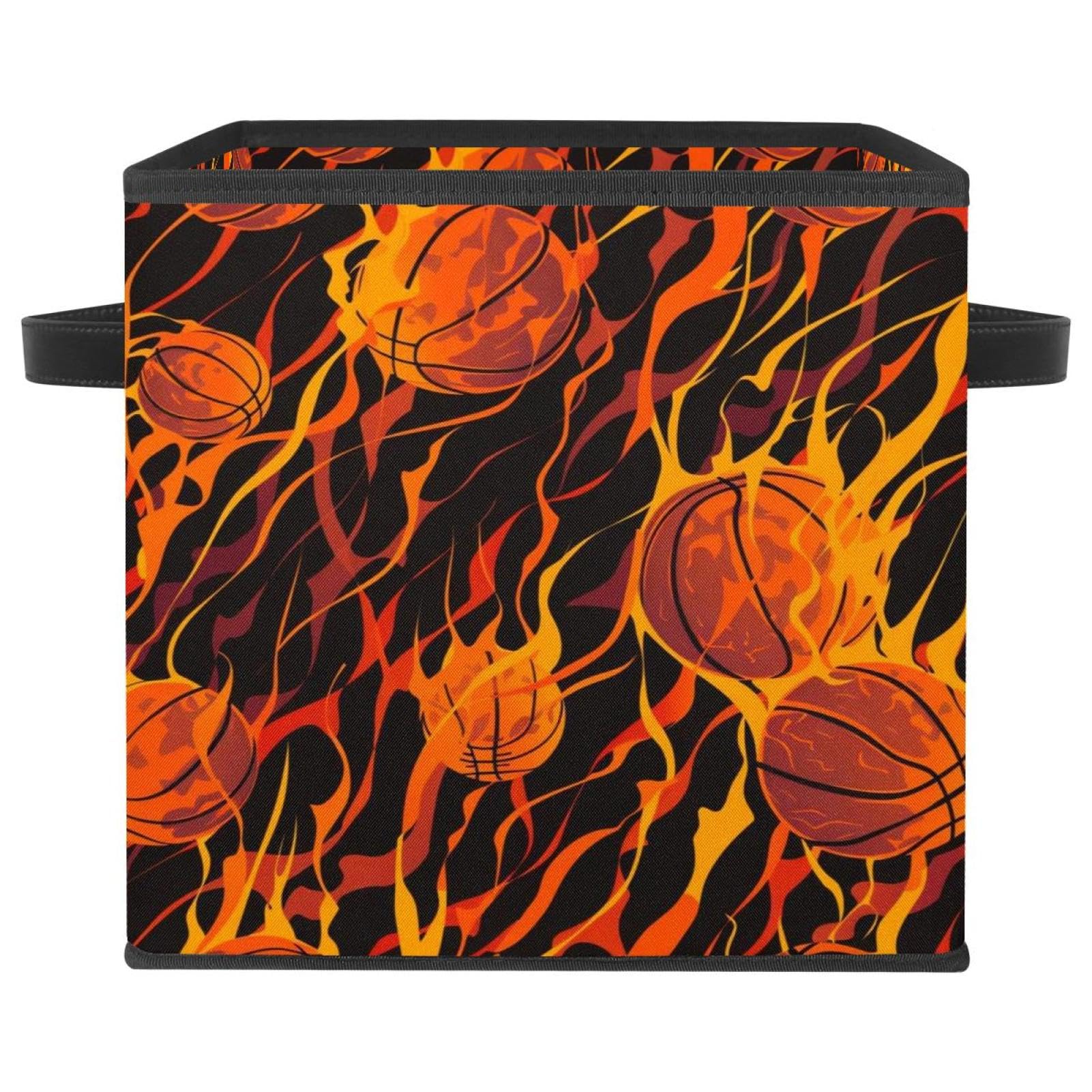 Paniers de rangement pliables basket en tissu pour organiser les vêtements