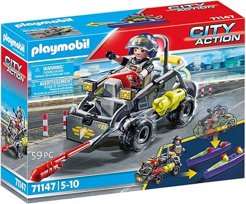 Miniatura 2 de Playmobil Tactical Police All Terrain Quad
