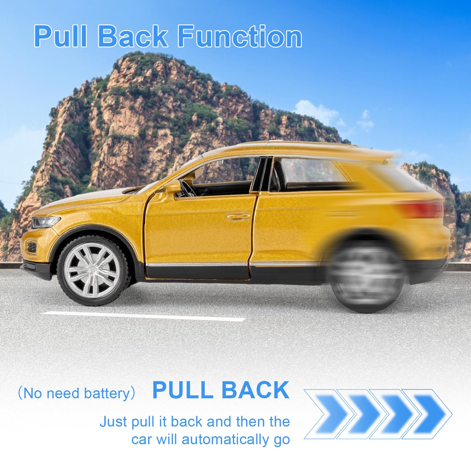 RMZ City Volkswagen T-Roc SUV Car Model - Image 3