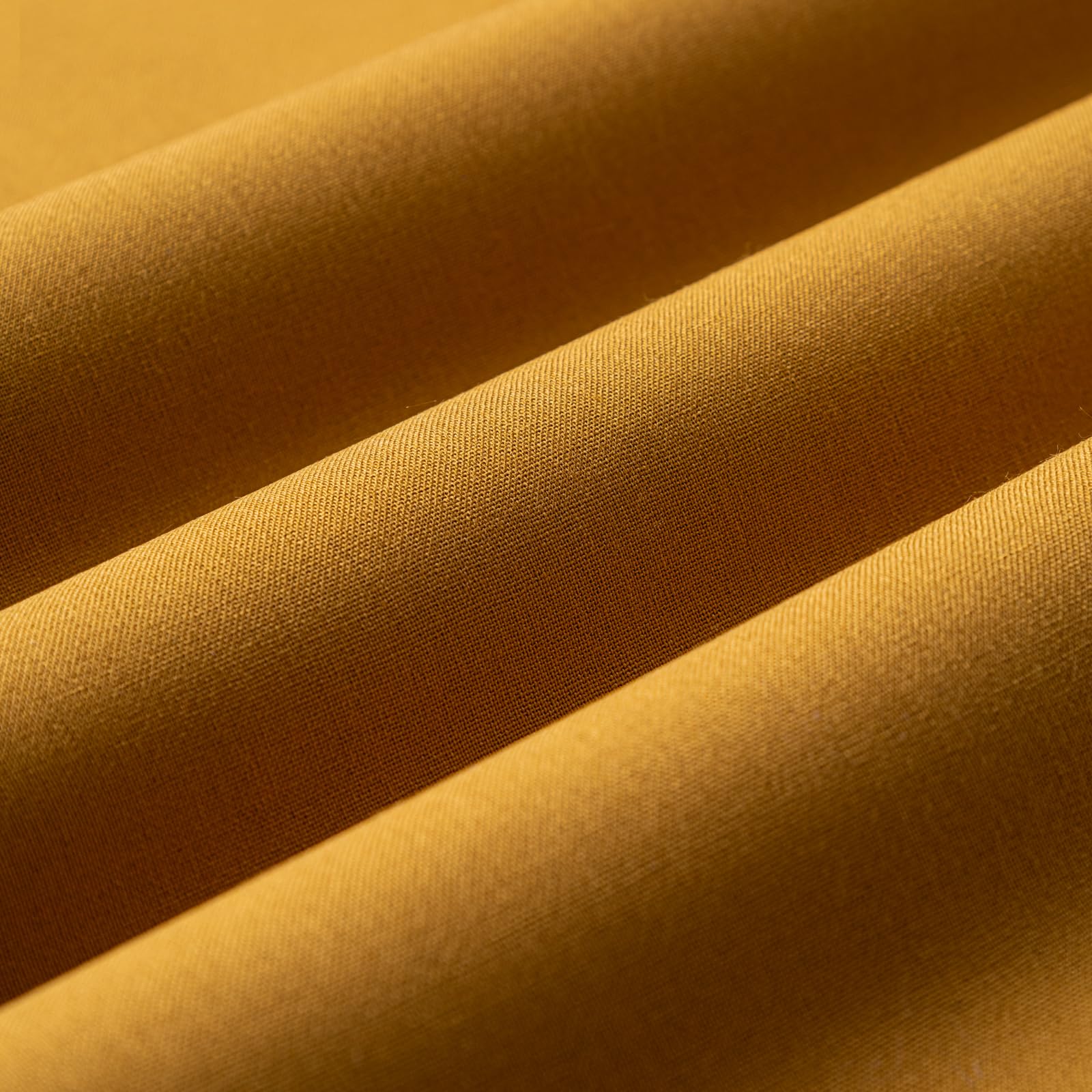 Wooqu Book Cloth, Fabric Surface and Paper Backed, Easy to Use, Strong, 17x29”, for Book Binding Ochre