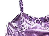 Vista 13 de Funna Disfraz de sirena para niñas, vestido de princesa con accesorios rosa, talla 3T